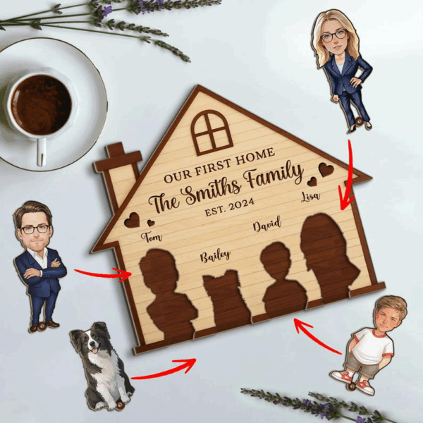 Family Keychain Holder Gifts - Image 3