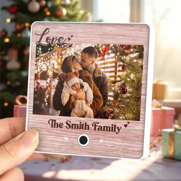 Music Fridge Magnet Creative Christmas Gift for Family Custom Play Songs Family Gifts - Image 4