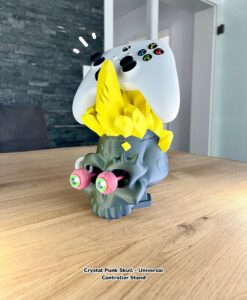Crystal Punk Skull Universal Controller Stand 2 Crystal Punk Skull Universal Controller Stand