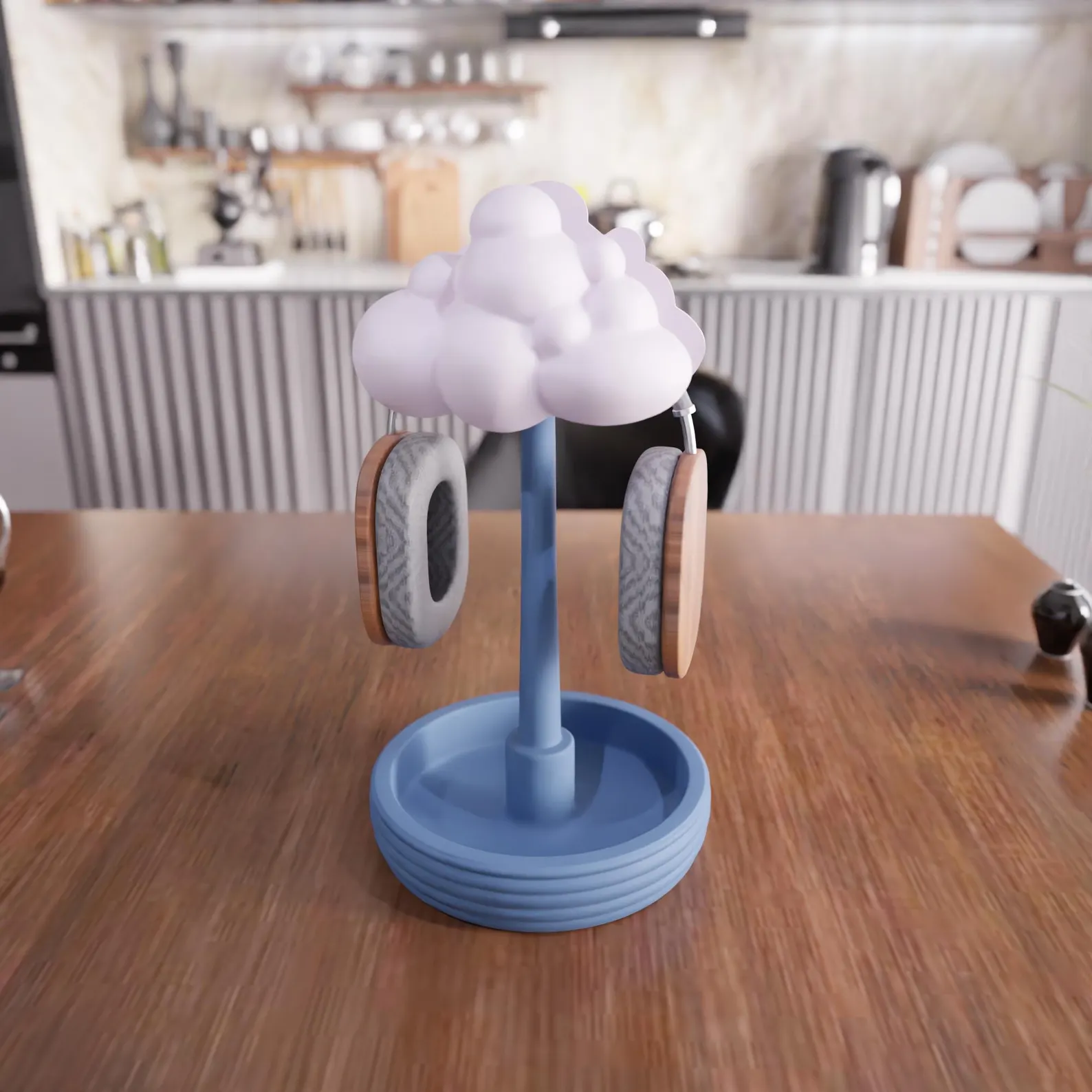 3D Cloudy Headset Stand 10 3D Cloudy Headset Stand