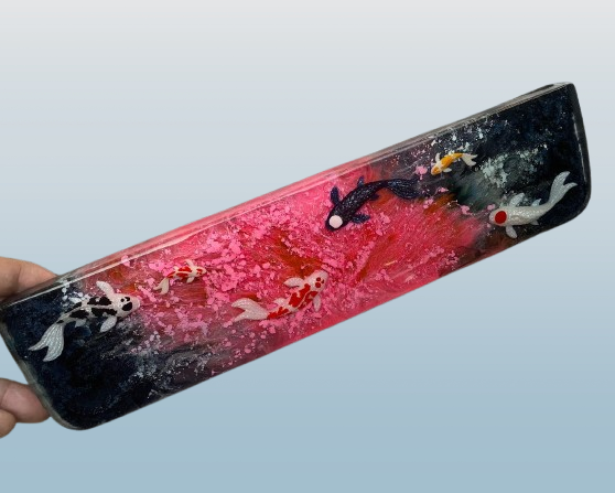 Mechanical keyboard Armrest - Koi V1 2 Mechanical keyboard Armrest - Koi V1