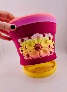 5 Petal Flower Pot 8 5 Petal Flower Pot