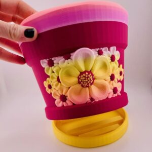 5 Petal Flower Pot