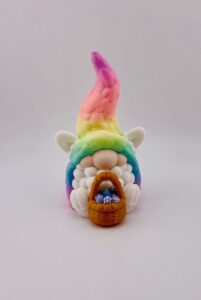 Easter Basket Sheep Gnome 6 Easter Basket Sheep Gnome