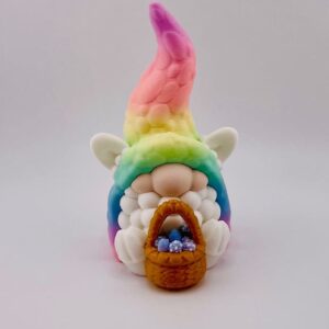 Easter Basket Sheep Gnome