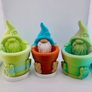 Gnome in a Pot Planter