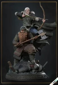 Legolas and Gimli from Lord of the Rings