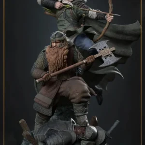 Legolas and Gimli from Lord of the Rings