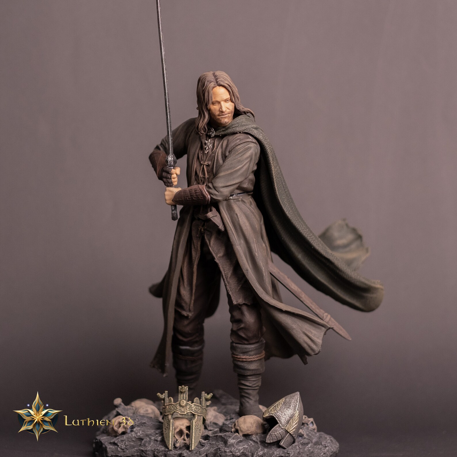 Aragorn 3d Figure - Lord of the Rings Aragorn Statue