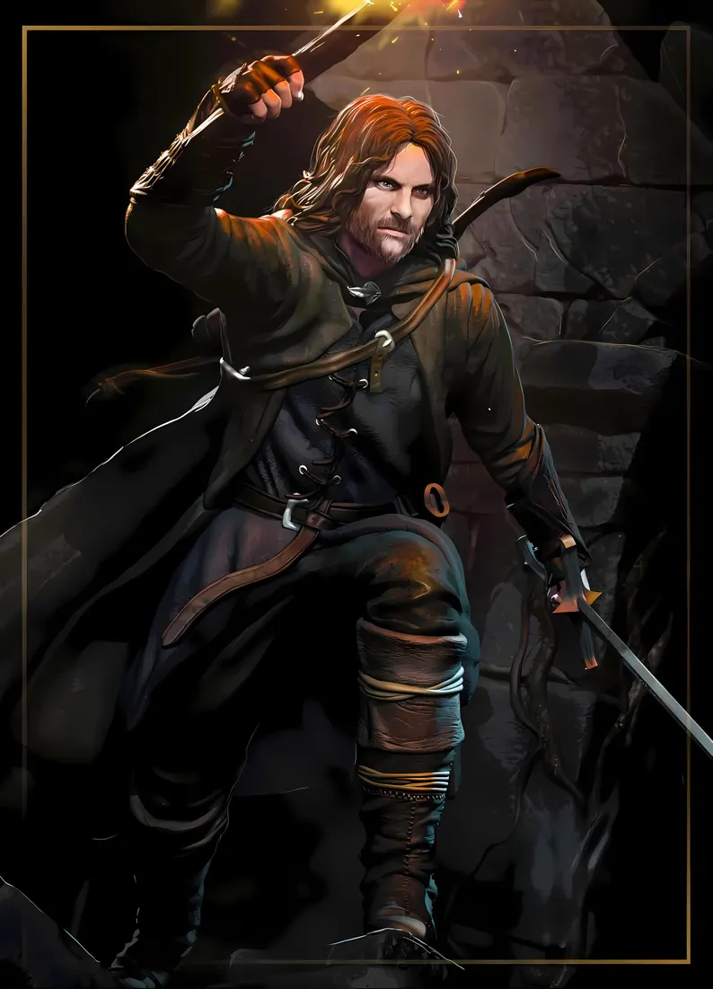 Aragorn The Lord of the Rings 10 Aragorn The Lord of the Rings