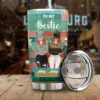 because of you gift for bestie personalized tumbler uh5y9