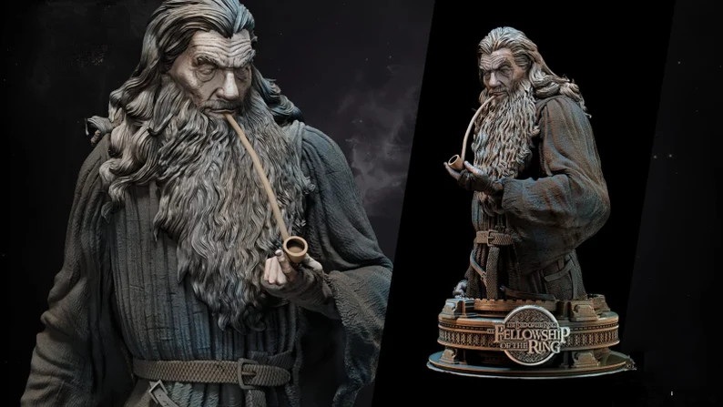 Bust - Gandalf 6 Bust - Gandalf