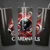 cardinal football team tumbler fkjsf