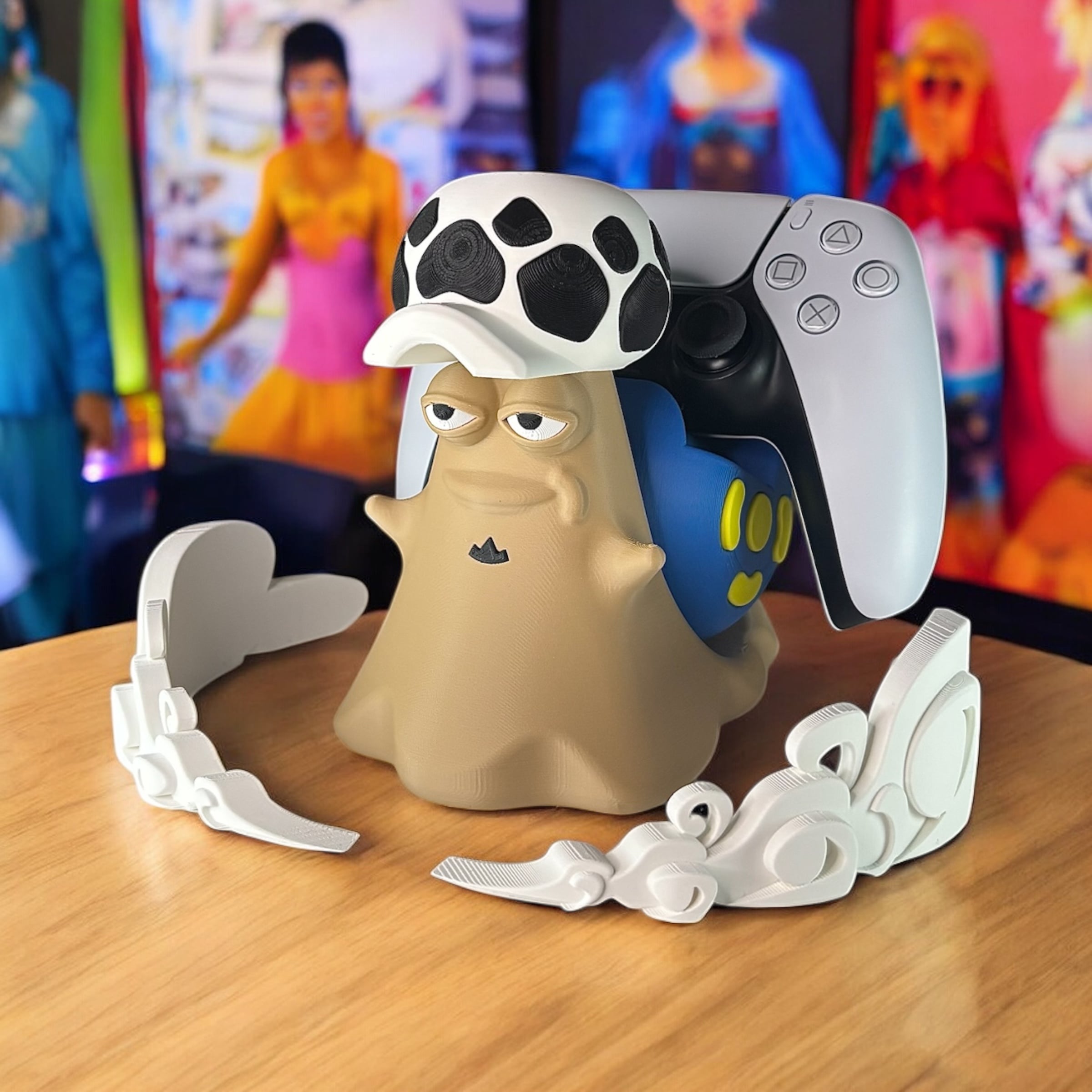 Controller Stand - Inspired by Ace from One Piece V2