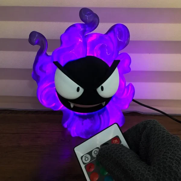 Gengar Ghost 3D Printed LED Light - Image 2