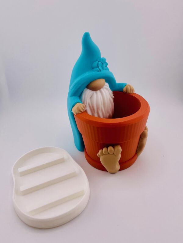 Gnome in a Pot Planter - Image 3