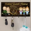 Home Sweet Home Parents & Kids - Personalized Key Hanger