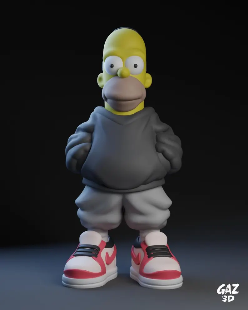 Homer Urban Art Toy 8 Homer Urban Art Toy