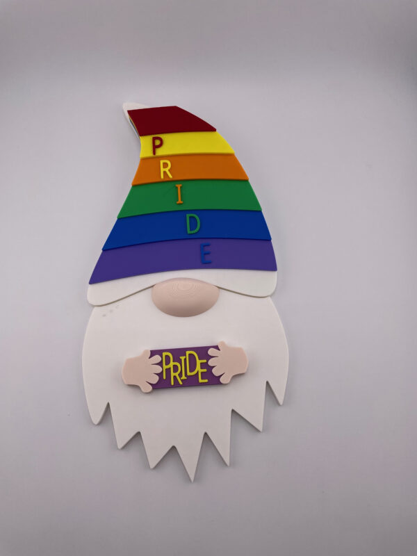 Magnetic Pride Hat Gnome For Modular Sign - Image 3