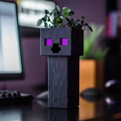 Minecraft Desktop Statue