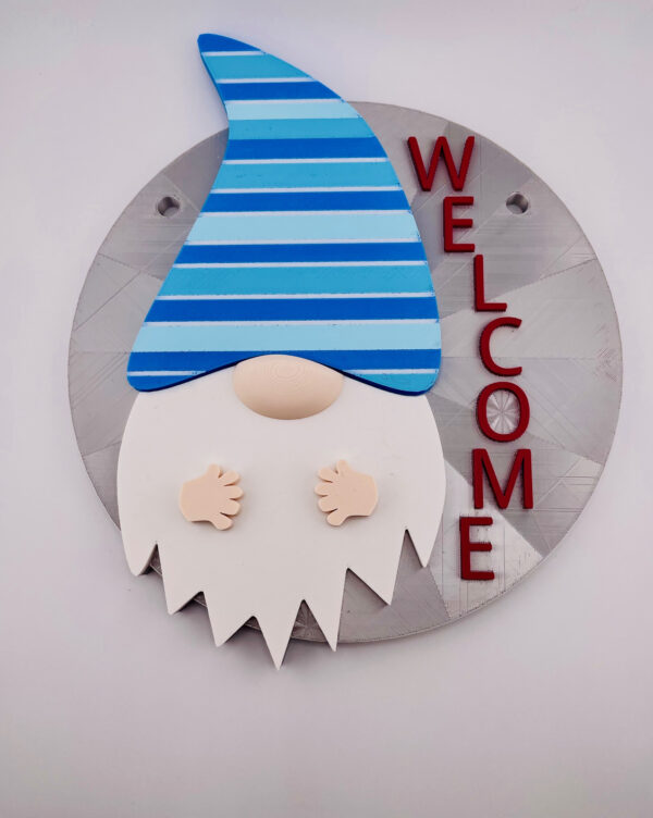 Modular Gnome Welcome Sign