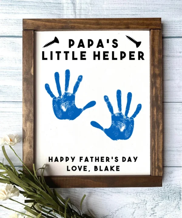 Papa's Little Helper - Father's Day Gift