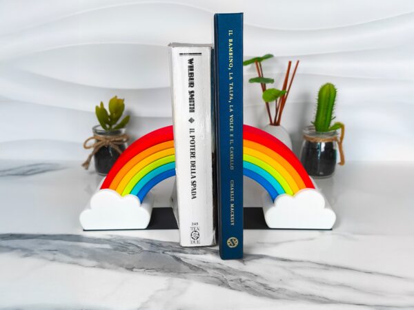 Rainbow Bookends
