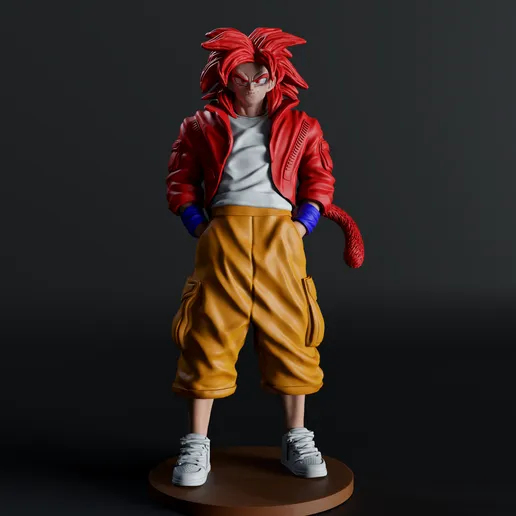STREET GOKU SS4 10 STREET GOKU SS4