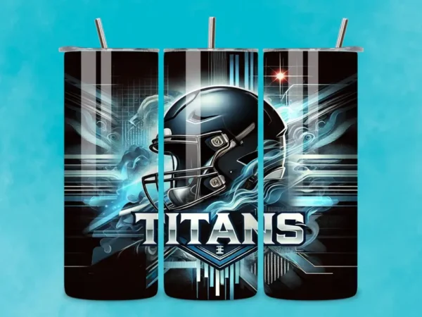 TITAN Football Team Tumbler