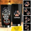 we woof you best dog dad personalized tumbler gzlv6