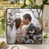 custom music fridge magnet new 40 upgrade colorful frame album fridge magnet music wall photo sticker music movement that can be played wedding gift 58pnl