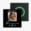 custom music fridge magnet with colorful frame personalized spotify and photo fridge magnet that can be played song neaby