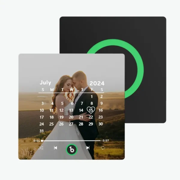 Custom Music Fridge Magnet with Date Colorful Album Fridge Magnet Anniversary Gifts Birthday Gifts