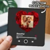 customized album fridge magnet personalized music fridge magnet can play music and adjust volume bn1fr