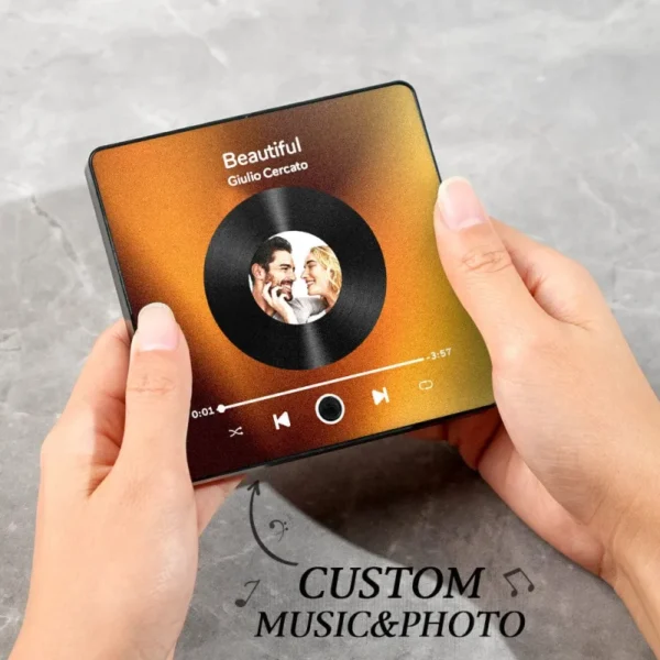 Customized Album Fridge Magnet Personalized Music Fridge Magnet Play Songs