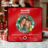 customized music fridge magnet personalized fridge magnet with round photo for creative christmas gift h2cqt