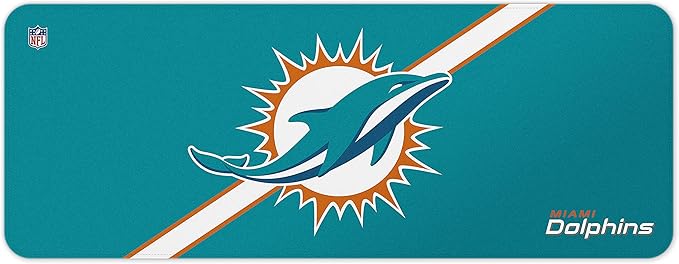 miami dolphins desk mat h00aq