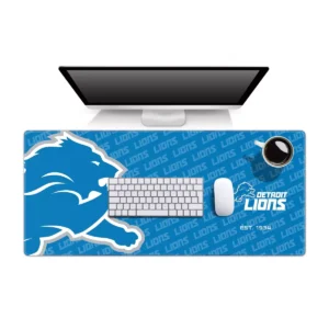 NFL Detroit Lions Logo Series Desk Pad