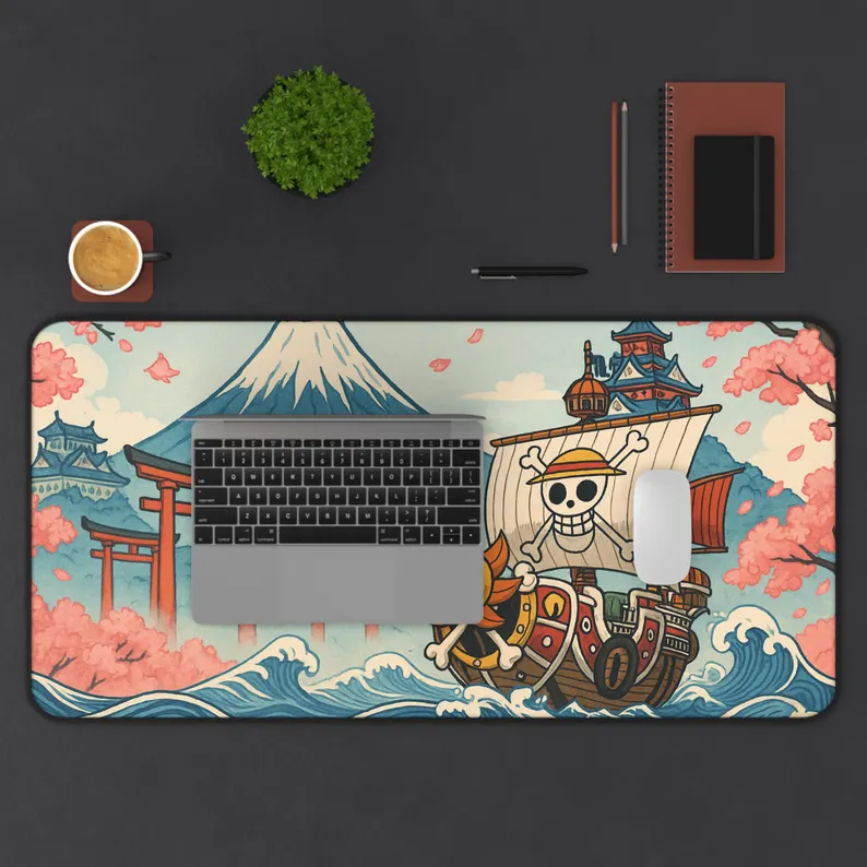 One Piece Wano Arc Themed Deskmat 2 One Piece Wano Arc Themed Deskmat