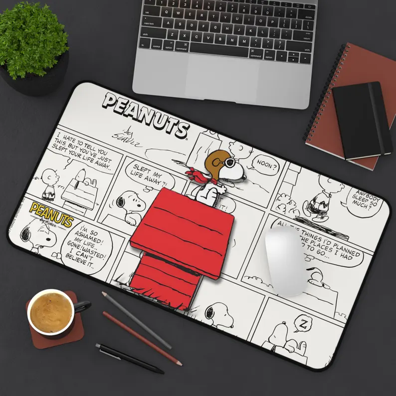 Peanuts Snoopy Desk Mat 2 Peanuts Snoopy Desk Mat