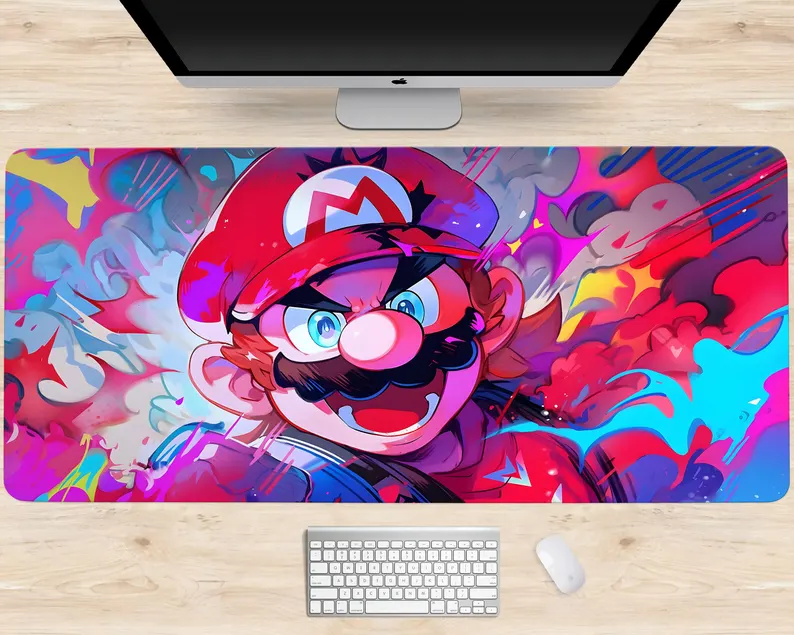 Super Mario Mouse Pad 2 Super Mario Mouse Pad