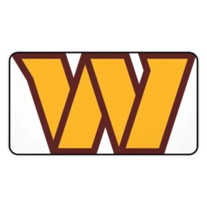 Washington Commanders Desk Mat - NFL Football Team Desk Protector