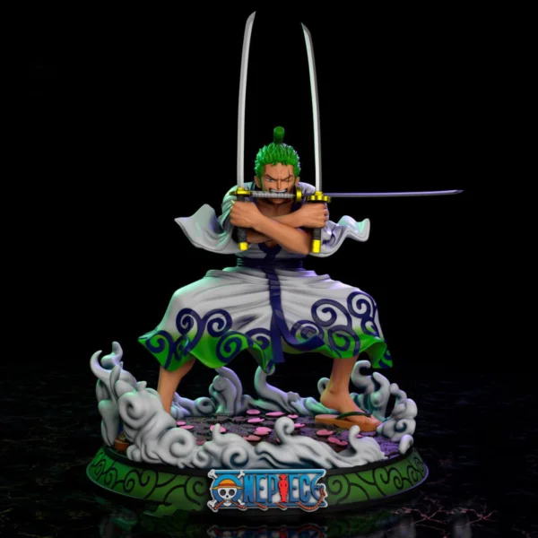 Roronoa One Zoro Piece Figure V1