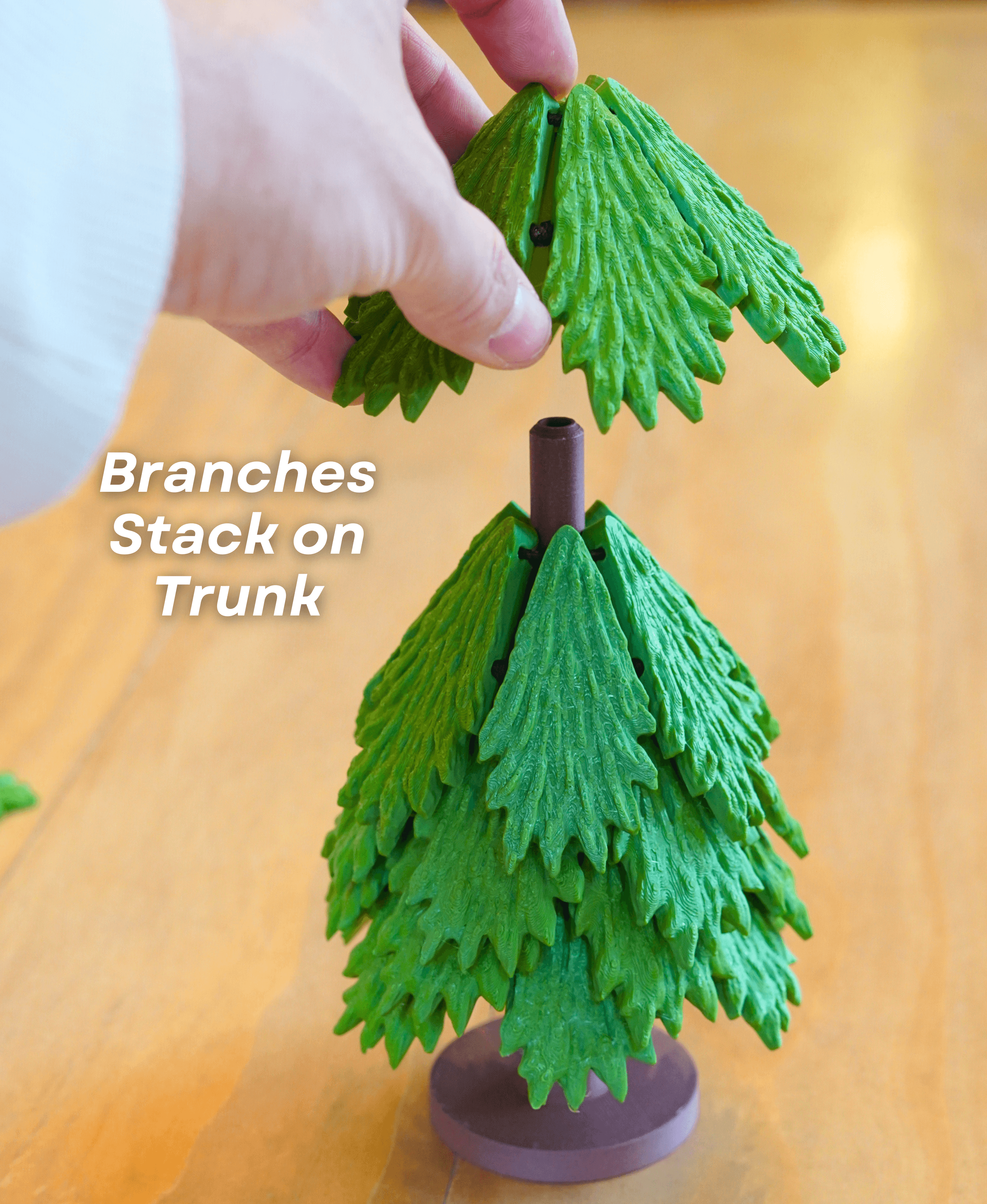 Cocoasters - The Christmas Tree Coaster Set with Marshmallow Musket - Christmas 2 Cocoasters - The Christmas Tree Coaster Set with Marshmallow Musket - Christmas - Image 2