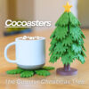 Cocoasters - The Christmas Tree Coaster Set with Marshmallow Musket - Christmas