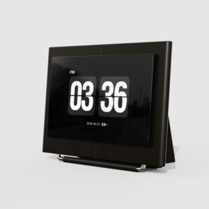 Bluetooth Speaker Electronic Clock - Decoration Black