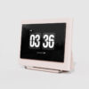 Bluetooth Speaker Electronic Clock Decoration Pink