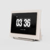 Bluetooth Speaker Electronic Clock Decoration White